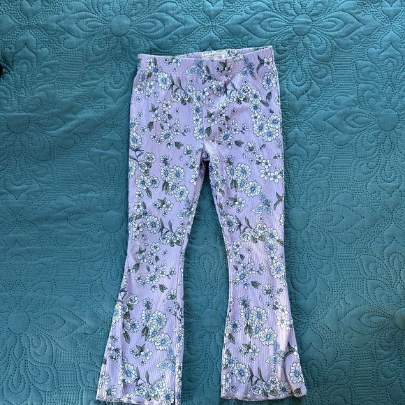 btween - Girl’s Floral Matching Set in Lavender and Blue - Picture 4 of 8